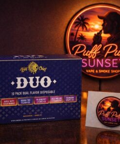 Big Chief Vape PuffPuffSunset disposable vape