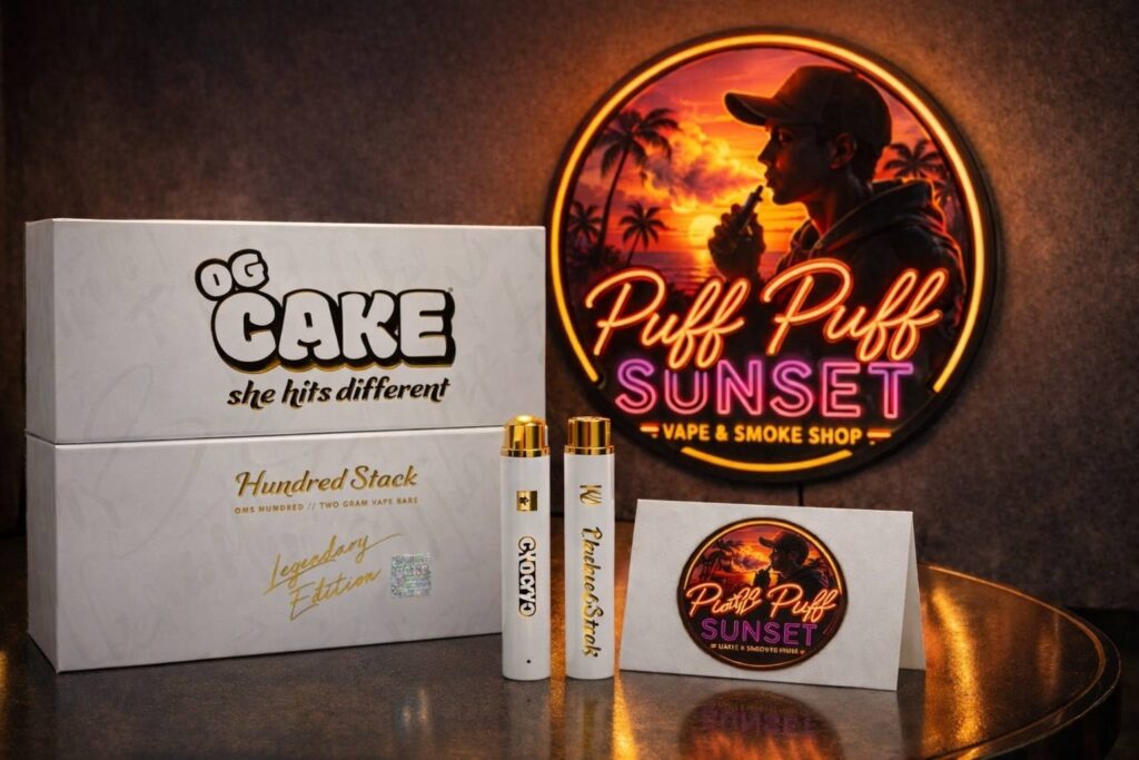 OG Cake Carts Vape PuffPuffSunset