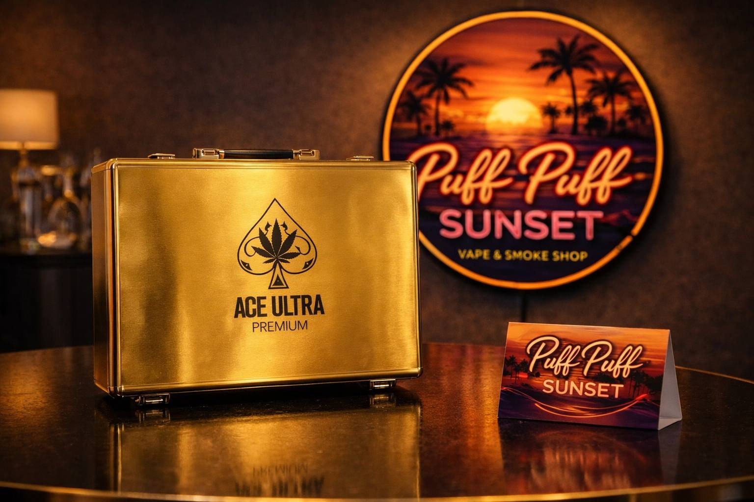 Ace Ultra Vape PuffPuffSunset disposable vape