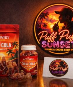 Cola Cola 500MG Gummies PuffPuffSunset