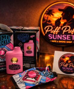 Dome Wrecker Vape PuffPuffSunset disposable vape