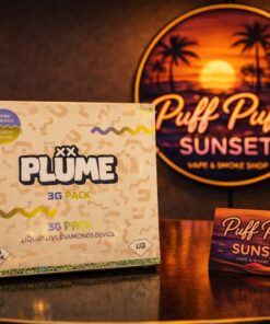 Plume 3G Vape PuffPuffSunset disposable vape