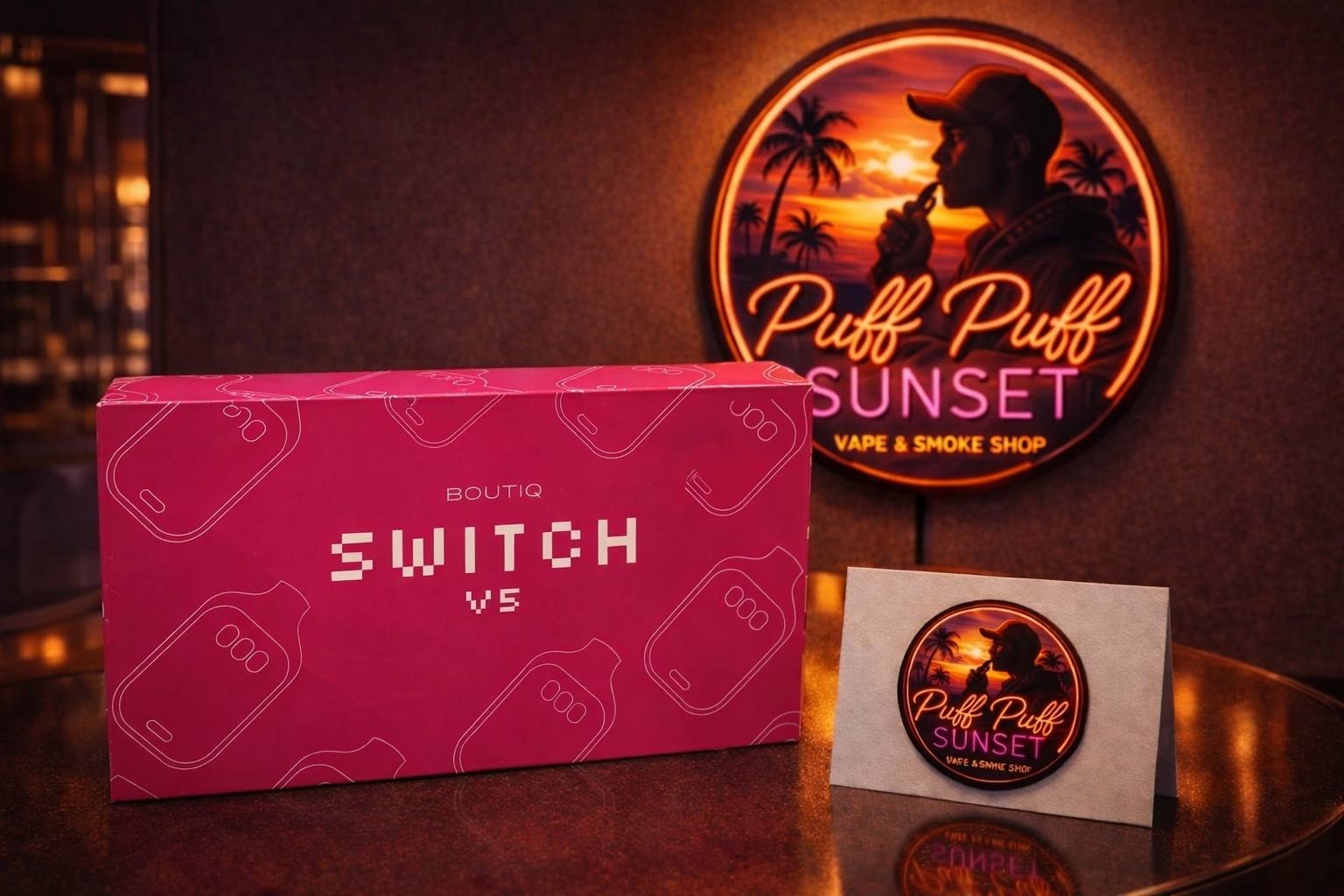 Switch V5 Vape PuffPuffSunset disposable vape