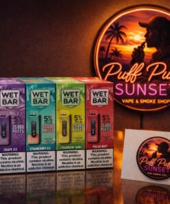 Wet Bar Vape PuffPuffSunset disposable vape